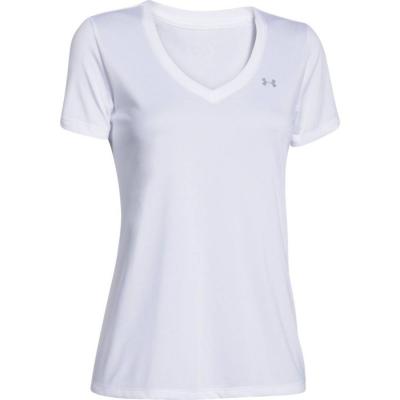 Under Armour Tech SSV - Solid White - L