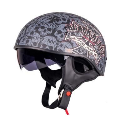 W-TEC Black Heart V535 Cross Skull M (57-58)