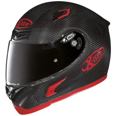 X-lite X-802RR Puro Sport Carbon čierno-červená - XXL (63-64)